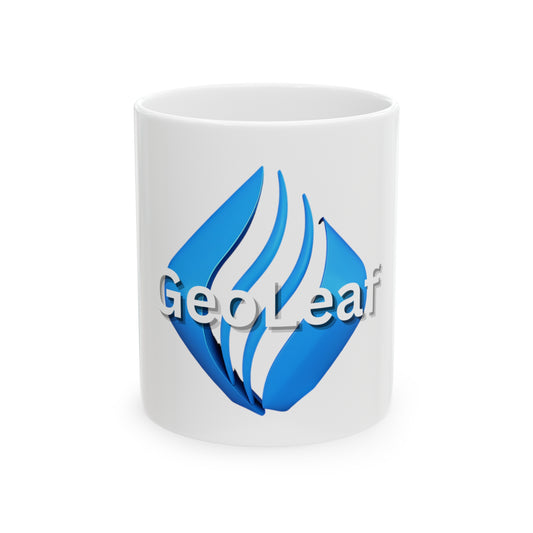 Geoleaf Token Ceramic Mug, 11oz